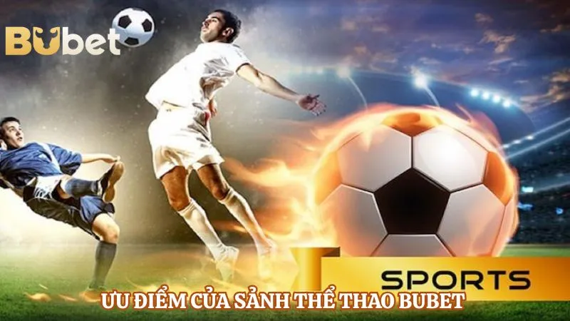 Ưu điểm của sảnh thể thao BUBET 
